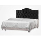 Cabeceira Estofada Casal Priscila J&a Móveis Preto