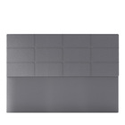 Cabeceira Estofada Casal Queen Size 160 Cm Marte Corino - Sky