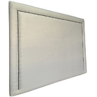 Cabeceira Estofada Casal Tacha U Não É Segredo Linho Cru 140x