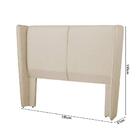 Cabeceira Estofada Com Abas Laterias King Box Monaco Atraente