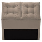 Cabeceira Estofada Com Baú E Almofada King Size 195cm San Die