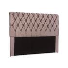 Cabeceira Estofada Com Capitonê Betina 1400mm Cia Do Estofado