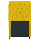 Cabeceira Estofada Cristal 90 Cm Solteiro Com Capitonê Corano