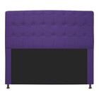 Cabeceira Estofada Dama 160 Cm Queen Size Com Botonê Corano R