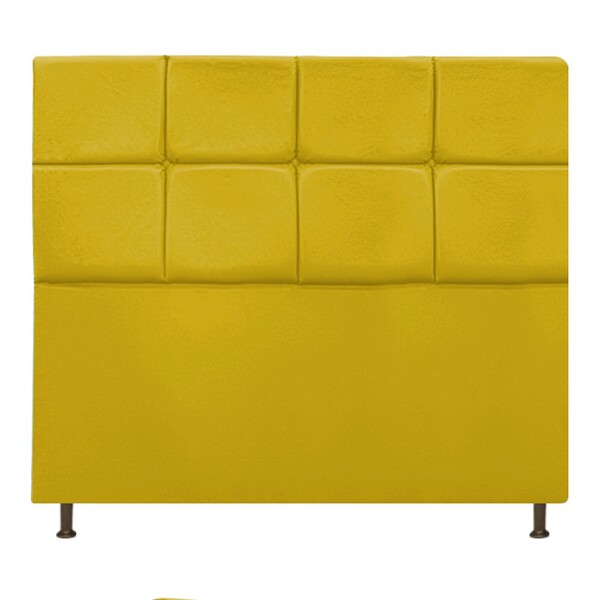 Cabeceira Estofada Damares 160 Cm Queen Size Com Botonê Suede