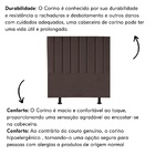 Cabeceira Estofada De Cama Casal Box 140 Cm Maria Corino Marr