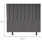 Cabeceira Estofada De Cama Casal Queen 160 Cm Maisa Corino Ci