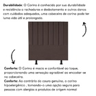 Cabeceira Estofada De Cama Casal Queen 160 Cm Mavie Corino Ma