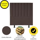 Cabeceira Estofada De Cama Casal Queen 160 Cm Taís Corino Mar