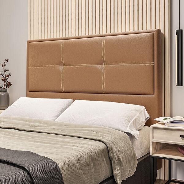 Cabeceira Estofada De Casal 140cm Multimóveis Cr35074