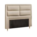 Cabeceira Estofada De Casal 140cm Veludo Multimóveis Cr35083