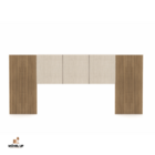 Cabeceira Estofada Dubai Casal Premium - Vlr Móveis  Nature/l