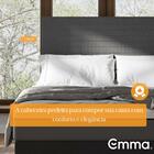 Cabeceira Estofada Emma - Casal (120cm)