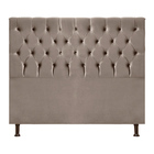 Cabeceira Estofada Esmeralda Casal King Size 195 Cm Para Cama