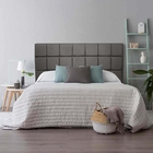 Cabeceira Estofada Espanha 195cm King Size Quarto Box Suede C