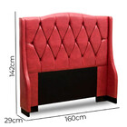 Cabeceira Estofada Esparta 160 Queen Material Sintético Star