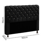 Cabeceira Estofada Fernanda 0,90 Solteiro Veludo - Star Confo