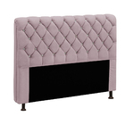 Cabeceira Estofada Fernanda Casal King Size 195 Cm Para Cama