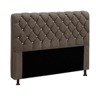 Cabeceira Estofada Fernanda Casal King Size 195 Cm Para Cama