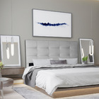 Cabeceira Estofada Flora Queen 160 Cm Para Cama Box Corano Es