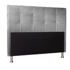 Cabeceira Estofada Flora Queen 160 Cm Para Cama Box Suede Cin