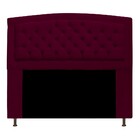 Cabeceira Estofada Geovana 160 Cm Queen Size Com Capitonê Sue