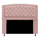 Cabeceira Estofada Geovana 160 Cm Queen Size Com Capitonê Sue