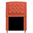 Cabeceira Estofada Geovana 90 Cm Solteiro Com Capitonê Suede