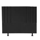 Cabeceira Estofada Grécia 160cm Queen Courino Preto - D A Dec