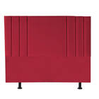 Cabeceira Estofada Grécia 160cm Queen Suede Vermelho - D A De