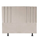 Cabeceira Estofada Grécia 195cm King Courino Bege - D A Decor