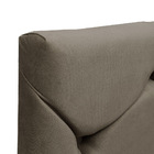 Cabeceira Estofada Helena Casal 140 Cm Para Cama Box Suede An