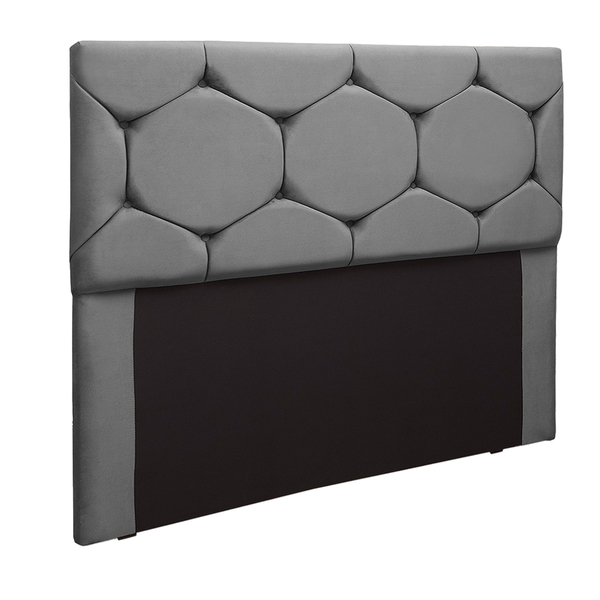 Cabeceira Estofada Helena Casal 140 Cm Para Cama Box Suede An