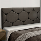 Cabeceira Estofada Helena Casal 140 Cm Para Cama Box Suede An