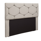 Cabeceira Estofada Helena Casal King Size 195 Cm Para Cama Bo