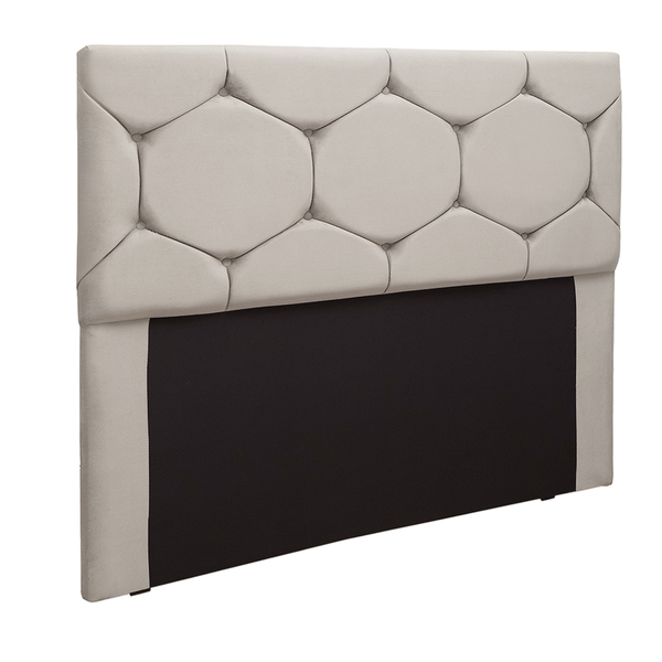 Cabeceira Estofada Helena Casal King Size 195 Cm Para Cama Bo