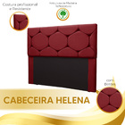 Cabeceira Estofada Helena Casal Queen Size 160 Cm Para Cama B