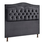 Cabeceira Estofada Holanda 0,90 Solteiro 2.0 Veludo Star Conf