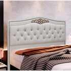 Cabeceira Estofada Holanda 0,90 Solteiro Linho Star Confort