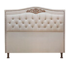 Cabeceira Estofada Holanda 0,90 Solteiro Linho Star Confort