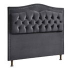 Cabeceira Estofada Holanda 1,40 Casal 2.0 Veludo Star Confort