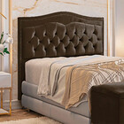 Cabeceira Estofada Holanda 1,60 2.0 Queen Veludo Star Confort