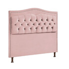 Cabeceira Estofada Holanda 1,60 2.0 Queen Veludo Star Confort