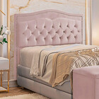 Cabeceira Estofada Holanda 1,60 2.0 Queen Veludo Star Confort