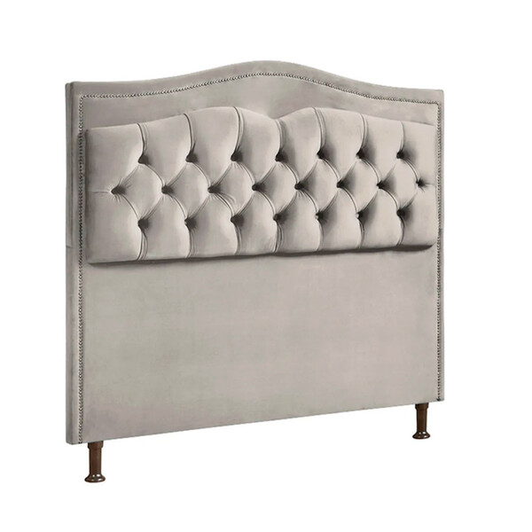 Cabeceira Estofada Holanda 1,60 2.0 Queen Veludo Star Confort