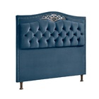 Cabeceira Estofada Holanda Casal King Size 195 Cm Para Cama B