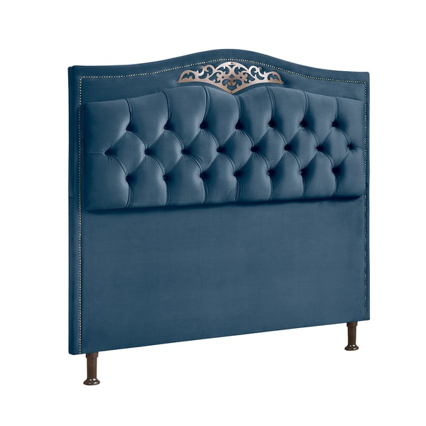 Cabeceira Estofada Holanda Casal King Size 195 Cm Para Cama B