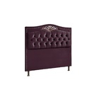 Cabeceira Estofada Holanda Casal Queen Size 160 Cm Para Cama
