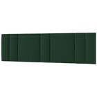 Cabeceira Estofada Iluminação Led Cama Casal King Size 200cm