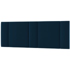 Cabeceira Estofada Iluminação Led Cama Queen Size 160 Cm Velu